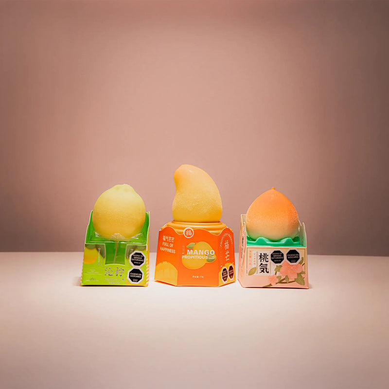 Pack OHSU x3 — Un mango, un durazno, un limón