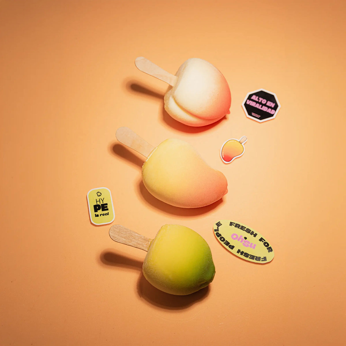 Pack OHSU x3 — Un mango, un durazno, un limón